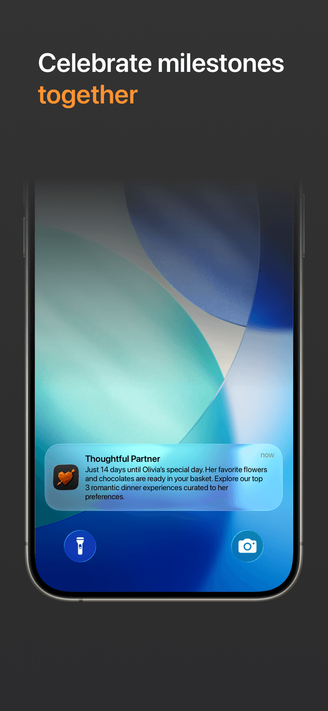 Preference setup for a couple